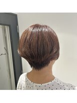 リュネッツ あざみ野店(lunettes)&nbsp;【白髪ぼかし】ピンクベージュ×ショートボブ