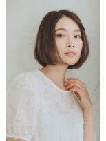 ビィシャイン 小野店&nbsp;ラインが魅力のワンレンボブ