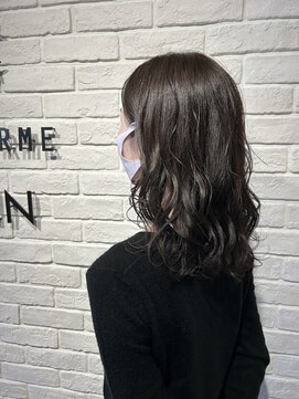 ヘア スパ ビューティー エールフォルム(HAIR SPA BEAUTY YELLFORME) 透明感ラベンダーグレージュカラー