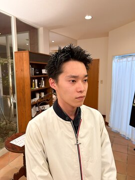 ユウヘアー 尾張旭店(U Hair) 【U hair】スパイキーショート