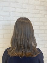 ビス フルール 日暮里店(Vis fleur)&nbsp;大人可愛い艶髪くすみベージュカラー