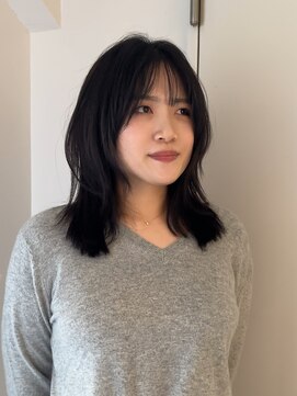 ジアン テラス(GIEN TERRASSE) #フェイスレイヤー#ぱつっと#切りっぱなし/岸本 理希