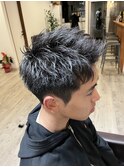 刈り上げスパイキーショート