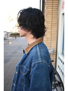 フォーコーナーズカットショップフェイビーズ 名古屋西(FourCornersCutShop favey's) グランジパーマ