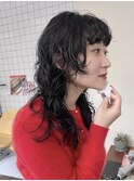 ウルフパーマ　ニュアンスパーマ
