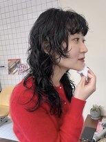 スタニング 渋谷(STUNNING.) ウルフパーマ　ニュアンスパーマ