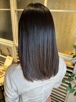 アミリー 成田美郷台店(Amily) 重めセミロング髪質改善縮毛矯正トリートメントストレート