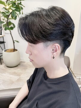 ハレ ヘアサロン(Hale hair salon) 【Hale】ブルーブラックNo3140韓国マッシュスペインカール