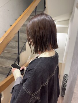 ハイル(KHAIR) 切りっぱなしボブ/ラインBOB/