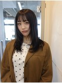 レディース アプリコットオレンジ/ウェーブショート［新潟］