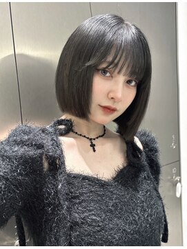 サイン 渋谷(SIGN) 20代/韓国ボブ/レイヤーボブ/タッセルボブ/透明感カラー