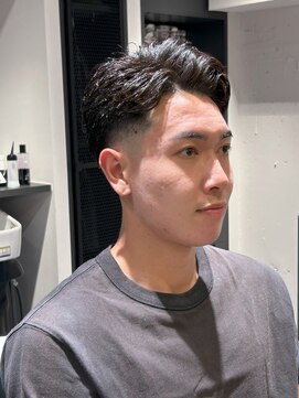 フリークバーバーショップ 河原町三条店(FREAK BARBER SHOP) スペインカール/スパイキーショート/フェザーパーマ/河原町三条K