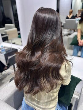 ステア ケース(stair case) 韓国レイヤーカットロングブラウンカラー