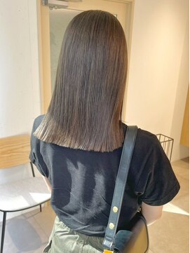 ロマリア 渋谷 渋谷宮益坂(Lomalia) 乾かすだけでキマる髪/馴染むハイトーンケアカラーグレージュ