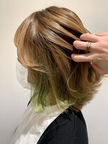 ルルバイアズール 草加店(LULU by azule)&nbsp;イヤリングカラー，グリーン，エメラルドグリーン【草加】