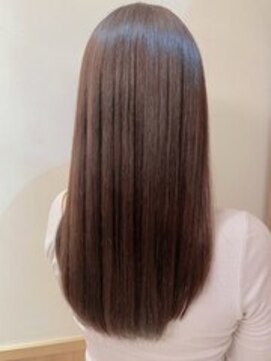 ユキオグループ グラン(yg GRAN) 20代30代◎自然な縮毛矯正ロング×流れる前髪