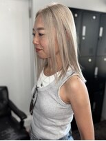 クイン(qin)&nbsp;海外風ホワイトブロンドカラー