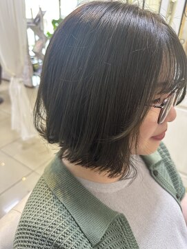 エミュ 中央駅店(eMu) レイヤーボブ×オリーブ