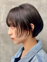 ユアーズヘア 神楽坂はなれ店(youres hair)&nbsp;レイヤーカット　くびれレイヤー　ボブ　マッシュショート　前髪
