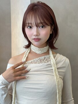 オムニス 表参道(Omnis) 小顔韓国くびれボブレイヤーカット似合わせイメチェン暖色カラー