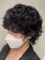 フィフス トウキョウ (fifth TOKYO) 渋谷波巻きツイストスパイラルパーマメンズカットマッシュウルフ