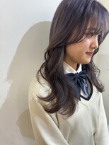 アニー 松戸(ANNI) 黒髪カタログ/クラゲヘアー/オリーブグレー/松戸