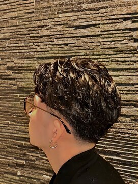 ヒロギンザ 新橋日比谷口店(HIRO GINZA) ラルフカール／テーパーフェード