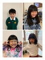 トリニティ ヘアー デザイン(TRiNiTy HAIR DESIGN) kids cutもお任せください♪