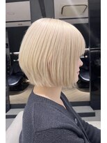 stair : case ginza7【ステアケース】&nbsp;大人くびれふんわりボブ×ブロンド