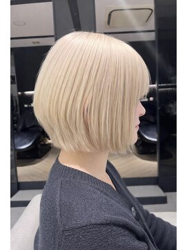 stair : case ginza7【ステアケース】 大人くびれふんわりボブ×ブロンド