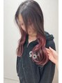 レッド(ReD)&nbsp;[インナーカラー]初めてのブリーチでも挑戦しやすいカラー♪