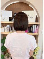 ロアン 福津店(roan) 切りっぱなしボブ