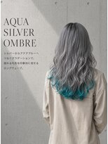 ヘアセラヴィ 雨ヶ谷(hair C'est La Vie)&nbsp;アクアシルバーオンブレ