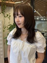 オアシスアヴェダ(OASIS AVEDA) レイヤーカット/ブラウンベージュ
