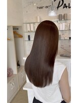 ヘアアートパーリオ 飾磨店(hair art PALIO)&nbsp;ツヤ感たっぷり♪大人可愛い柔らかブラウンロング