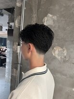 アカ(ACA) メンズショートテーパーフェード札幌大通りメンズ美容室