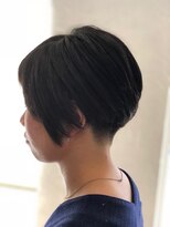 ラブリッシュ(LOVERICHE) お客様スタイル 30代女性刈り上げショートボブ 宮下担当