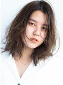 ウエッティなパーマでおしゃれヘアに