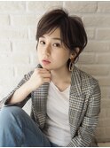 大人かわいい小顔センシュアルショート
