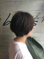 ブレス ヘアアンドスパ 湘南台(bless hair spa)&nbsp;チャコールグレーボブ