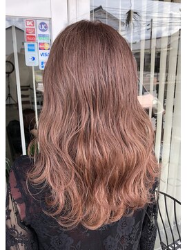 バベル(BABEL Hair Design) 【BABEL】ベビーピンク＠大生真吾