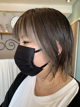 ル シエル(Le Ciel) フェイスフレーミングウルフショート