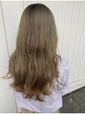 ビタミンカラー/くびれヘア/マッシュ/メルティカラー/着物