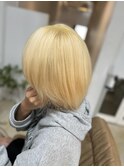 ハイトーンカラー/ペールブロンド