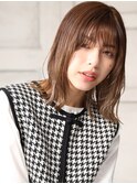 大人可愛い小顔美髪ツヤ髪外国人風くすみブラウン髪質改善A19