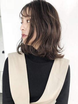 ピープスアンドスー 表参道 渋谷(Peeps&Suu.) 切りっぱなし_ボブ_小顔_丸み_ボブ_20代/30代/40代