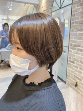 アマンヘアーイースト 吉祥寺東口店(Aman hair-e) ナチュラルストレートショート 2023S/S【Aman hair 吉祥寺】