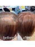 脱白髪染めハイライト/白髪にお悩みの方に/30代40代50代