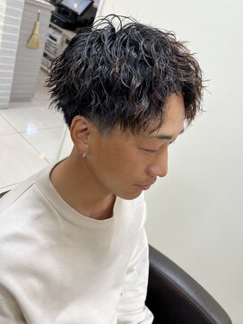 アールモンドヘア新世界 #ツイストスパイラル#メンズパーマ