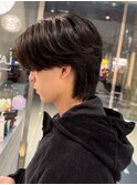 毛流れカルマパーマ